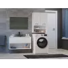 Topeshop POLA MINI DK balts vannas istabas uzglabāšanas skapis Balts