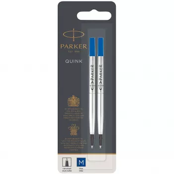 PARKER Rollerball uzpildes 2 gab. M zila blisteris
