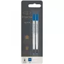 PARKER Rollerball uzpildes 2 gab. M zila blisteris