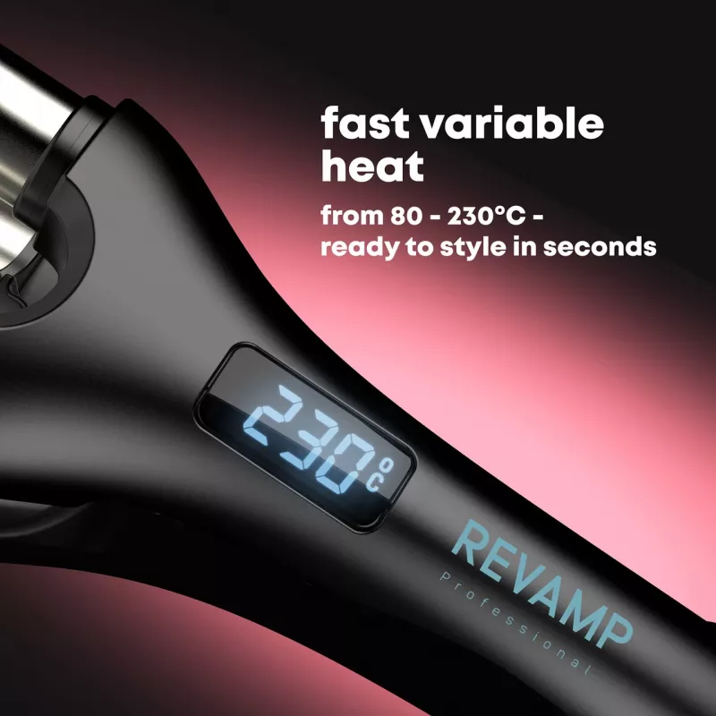 Matu rievošanas un iztaisnošanas ierīce Revamp Wave Define Styler WV-1750-EU 2-in-1