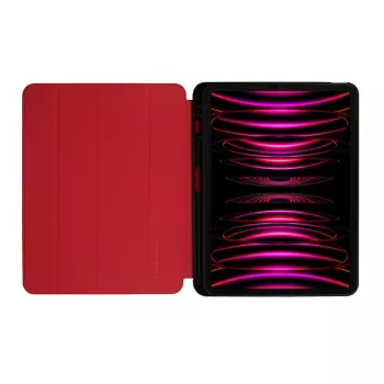 Folio vāciņš Crong Flexfolio 27,7 cm (10,9 collas) iPad 11 Pro Air sarkans