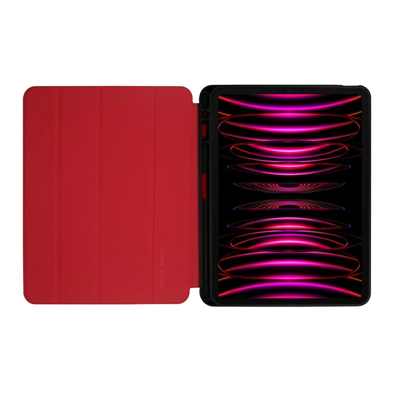 Folio vāciņš Crong Flexfolio 27,7 cm (10,9 collas) iPad 11 Pro Air sarkans
