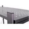 Dārza instrumentu uzglabāšanas plaukts Top e shop Rack FS004 — brīvi stāvošs, cinkots tērauds, 720×340×1270 mm, 50 kg ietilpība