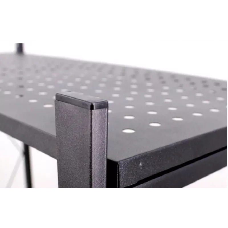 Dārza instrumentu uzglabāšanas plaukts Top e shop Rack FS004 — brīvi stāvošs, cinkots tērauds, 720×340×1270 mm, 50 kg ietilpība