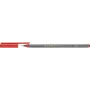 Fineliner pildspalva Edding 55 Fine Red – sarkana tinte, smalks uzgalis, 1 gab.