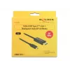 DeLOCK 85256 video kabeļa adapteris 2 m USB Type-C DisplayPort Melns