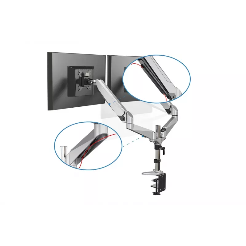 Digitus Divu monitoru stiprinājums, 2x 32, 2x 8 kg