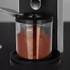 Burr coffee grinder GASTROBACK Design Pro Touch 30 — koniska dzirnakmens, 300 g tvertne, 150 W, melna/caurspīdīga