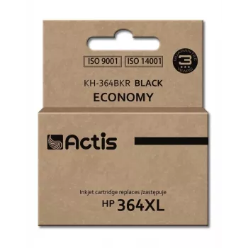 Tintes kasetne Actis KH-364BKR saderīga priekš HP 364XL melna, 20 ml pigmenta tinte, standarta ražība, 550 lapas