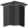 Hager Tehalit SL iekšējais stūris VDI SL20080, grafīta melns, RAL 9011 regulējams, 83° - 135°, materiāls: PC/ABS bez halogēna (SL2008049011)