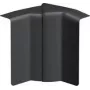 Hager Tehalit SL iekšējais stūris VDI SL20080, grafīta melns, RAL 9011 regulējams, 83° - 135°, materiāls: PC/ABS bez halogēna (SL2008049011)