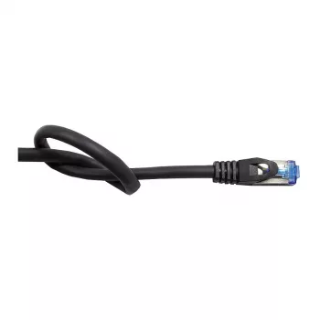 Good Connections Cat.6A komutācijas kabelis SmartFLEX HF melns 1,5m