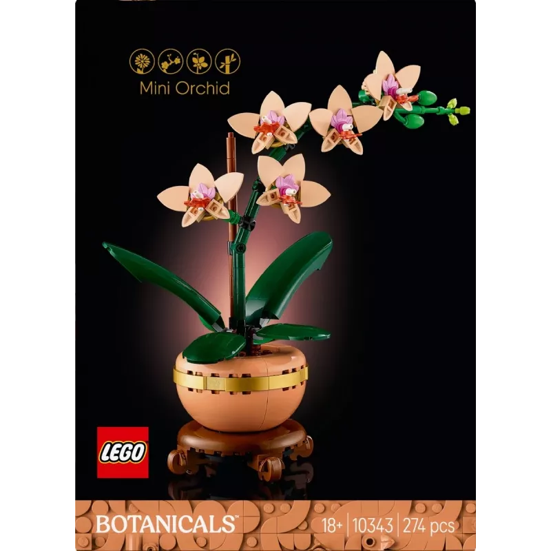 LEGO ICONS 10343 The Botanical Collection - Mini Orchid