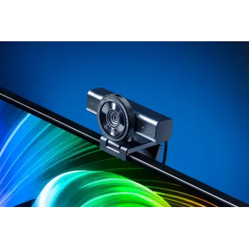 Razer | Tīmekļkamera | Kiyo V2 | MJPEG līdz 4K 30 FPS, 1080p 60 FPS, YUY2 līdz 4K 15 FPS, 1080p 60 FPS, NV12 līdz 4K 20 FPS, 1080p 60 FPS