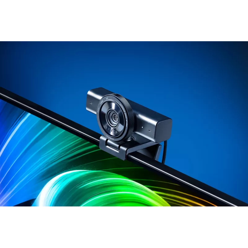 Razer | Tīmekļkamera | Kiyo V2 | MJPEG līdz 4K 30 FPS, 1080p 60 FPS, YUY2 līdz 4K 15 FPS, 1080p 60 FPS, NV12 līdz 4K 20 FPS, 1080p 60 FPS
