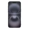 Aizsargmaciņš Nillkin iPhone 16 Plus Super Frosted Pro — melns, plāns ciets apvalks