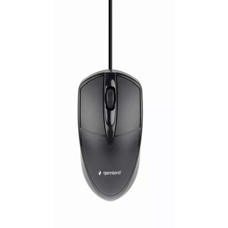 Gembird KBS-UO4-01 tastatūra, pele iekļauta, birojam, USB, QWERTY, ASV angļu, melna