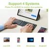 Bluetooth 3.0 salokāma bezvadu tastatūra