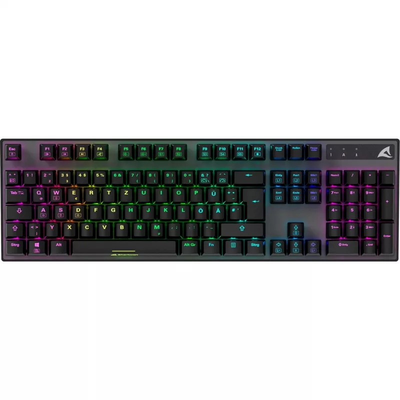 tastatūra Sharkoon SKILLER SGK20 Brown