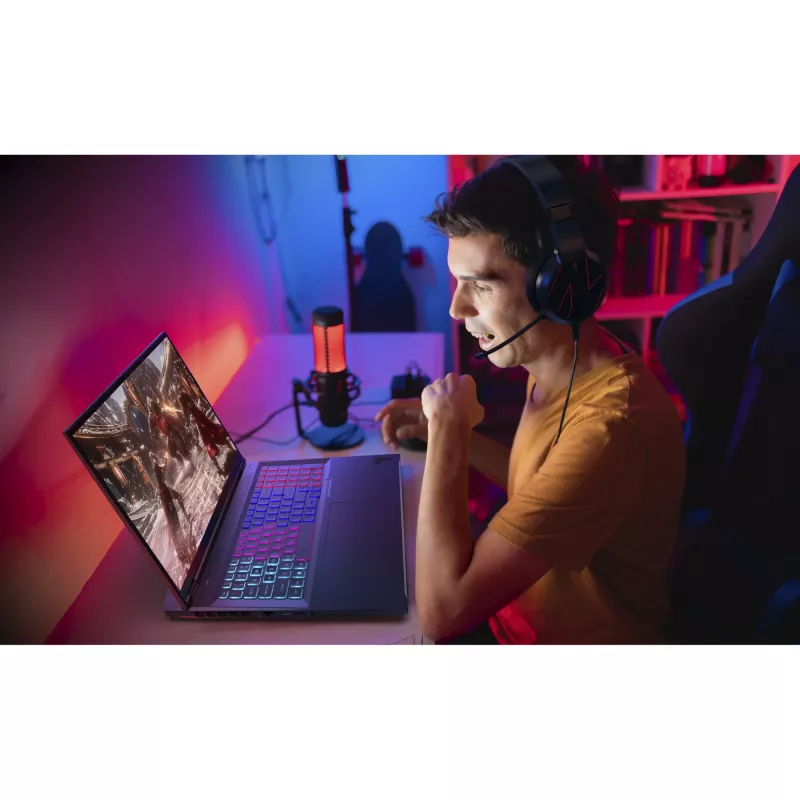 Acer Nitro 18 AI AMD AN18-61-R7SD klēpjdators, 18 collas, AMD Ryzen AI 7 PRO 350, 16 GB, 1 TB, NVIDIA GeForce RTX 5070 Ti, Windows 11 Home
