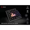 Savio Phenix SAVGK-RED spēļu tastatūra USB RF bezvadu Bluetooth QWERTY