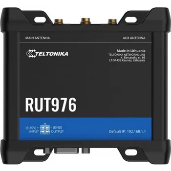 Teltonika · Maršrutētājs· RUT976· Redcap 5G· eSIM - Maršrutētājs - WLAN