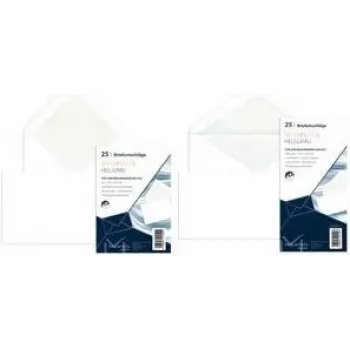 Aploksne MAILmedia C6 pašlīmējoša balta ar zīda oderi 80 g/m²