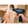 Bosch GSR 12V-15 Professional 650 g Melns, Zils, Sarkans, Sudraba