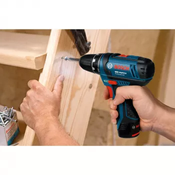 Bosch GSR 12V-15 Professional 650 g Melns, Zils, Sarkans, Sudraba