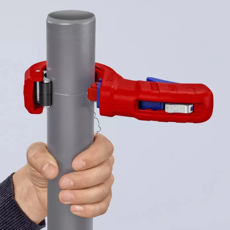 Cauruļu griezējs Knipex DPT50 90 23 02 BK — griešanas jauda 50 mm, modelis 90 23 02 BK