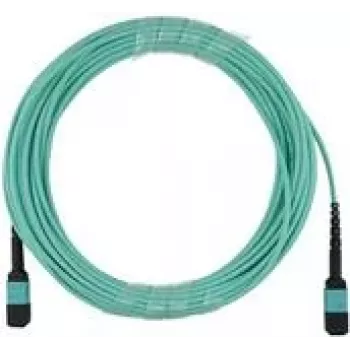 Optiskās šķiedras kabelis BlueOptics JE6E608QE8-NB020M-BO MTP OM4 20 m zaļš