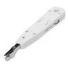Kabeļu presēšanas knaibles LOGILINK WZ0001A RJ45/RJ11, ar iebūvētu griezēju un noņēmēju, balta