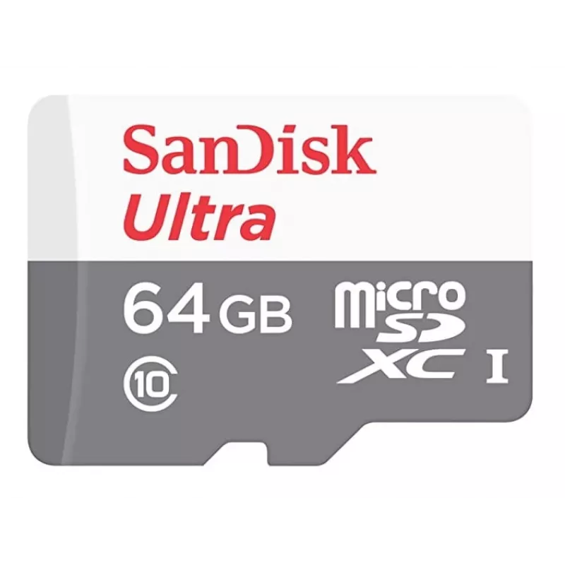 MicroSDXC SanDisk 64GB Class 10 UHS-I SDSQUNR-064G-GN3MN
