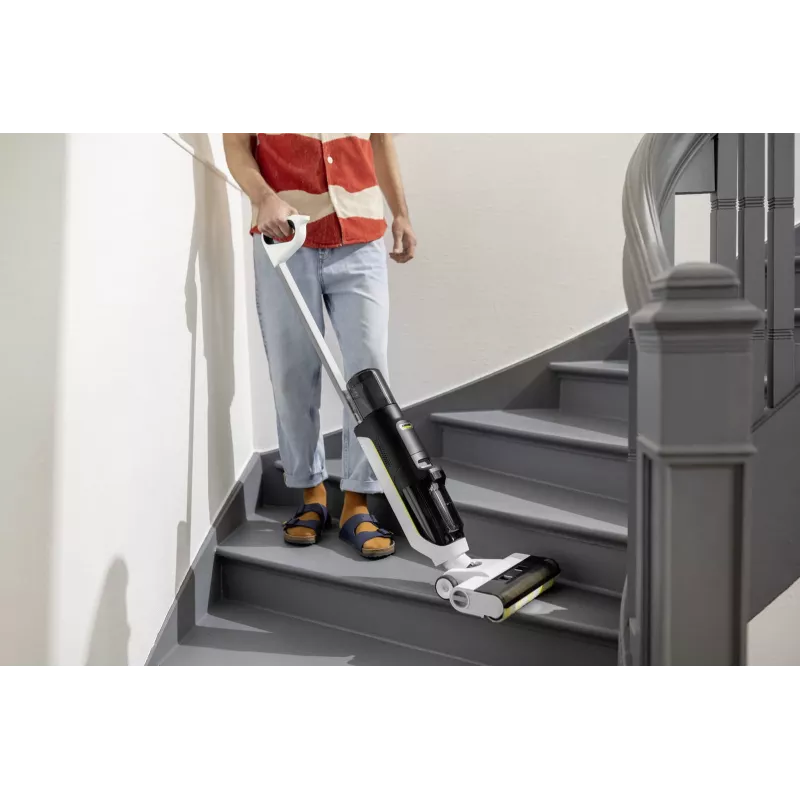 Grīdas tīrītājs trīs vienā Karcher FCV 3 1.056-122.0 — Sausā un mitrā tīrīšana, 160 W, balts