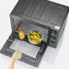 Mini cepeškrāsns SEVERIN TO 2075 — 30 L ietilpība, 1600 W, brīvstāvoša, melna, grila funkcija