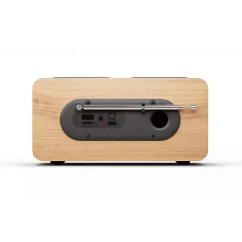Pārnēsājams radio BLAUPUNKT DR10CR DAB+/FM, Bluetooth 5.3, LCD, 2 W, 1800 mAh akumulators, teleskopiska antena