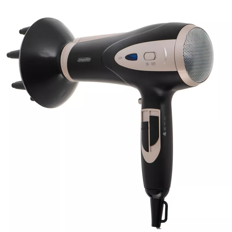 Adler Mesko MS 2287 matu žāvētājs 2400 W Melns, Šampanietis