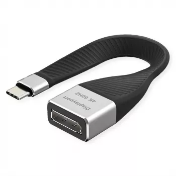 ROTRONIC-SECOMP Roline - adaptera kabelis - USB-C (M) uz DisplayPort (S)