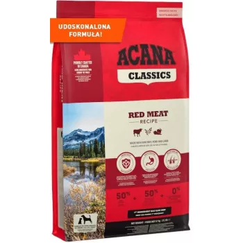 ACANA Classics Red Meat - sausā suņu barība - 9,7 kg