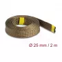 kabelis Sleeve DeLOCK 20889 Brown Basalt Fiber 2.5 cm