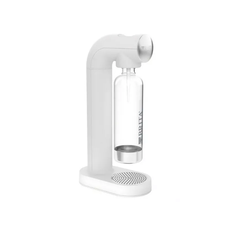 Saturator pudele BRITA SodaONE balta — pudele, 60 L veiktspēja, bez BPA, 450×129×240 mm