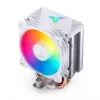 CPU dzesētājs Jonsbo CR-1400E 92mm ARGB balts — 92mm ventilators, ARGB apgaismojums, balta apdare