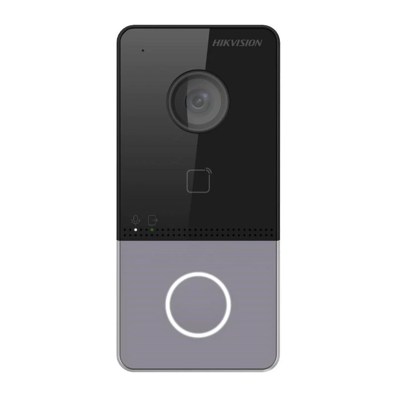 Hikvision DS-KV6113-WPE1(C) video domofona sistēma 2 MP Melna, Pelēka