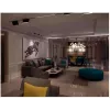 LED sliežu lampa VISIONAL VS20-12L-3 — 12W, 3000K sliežu apgaismojumam