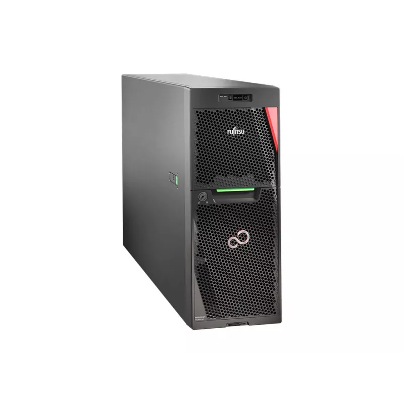Fsas Technologies Fujitsu PRIMERGY TX2550 M7 - Serveris - Tornis - divu ceļu - 1 x Xeon Silver 4510 / 2,4 GHz - RAM 32 GB - SATA/SAS - Karstās nomaiņas 6,4 cm (2,5 collas)