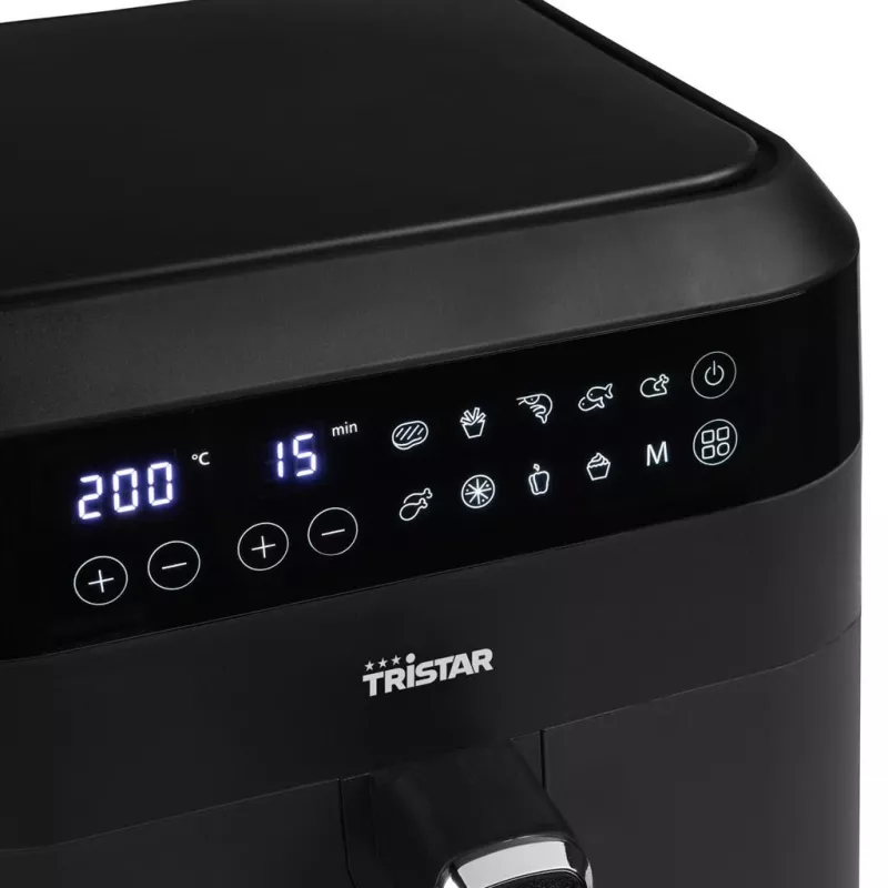 Tristar Digital Airfryer XXL FR-6999 Jauda 1700 W Tilpums 6 L Melns