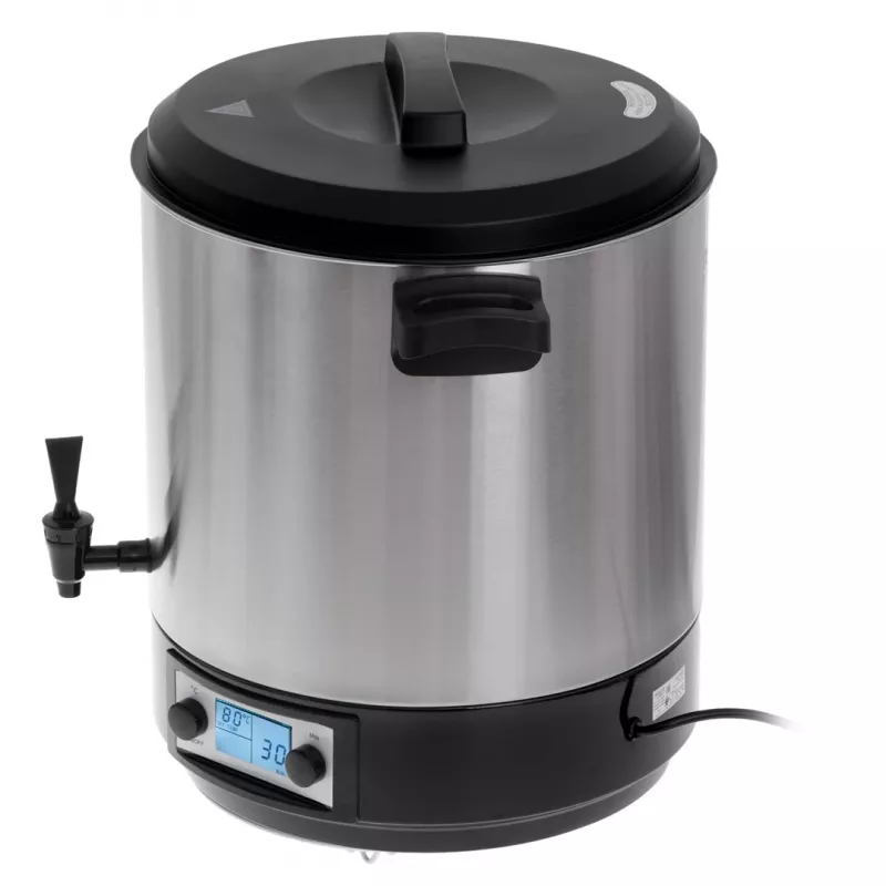 Pasteurizācijas katls Adler AD 4496 28L 2600W Nerūsējošais tērauds Melns