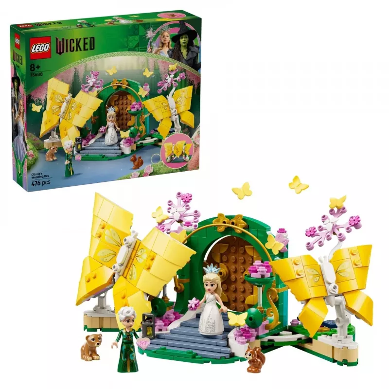 LEGO būvkomplekts Wicked 75688 Glindanas kāzu diena — tematisks komplekts, modelis 75688