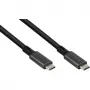 Goodconnections 2404-MT015S USB kabelis, melns
