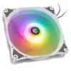 120mm PWM korpusa ventilatoru komplekts BitsPower Notos RGB — balts, 5 gab. komplekts (BPTA-FX1812NTWH-5)